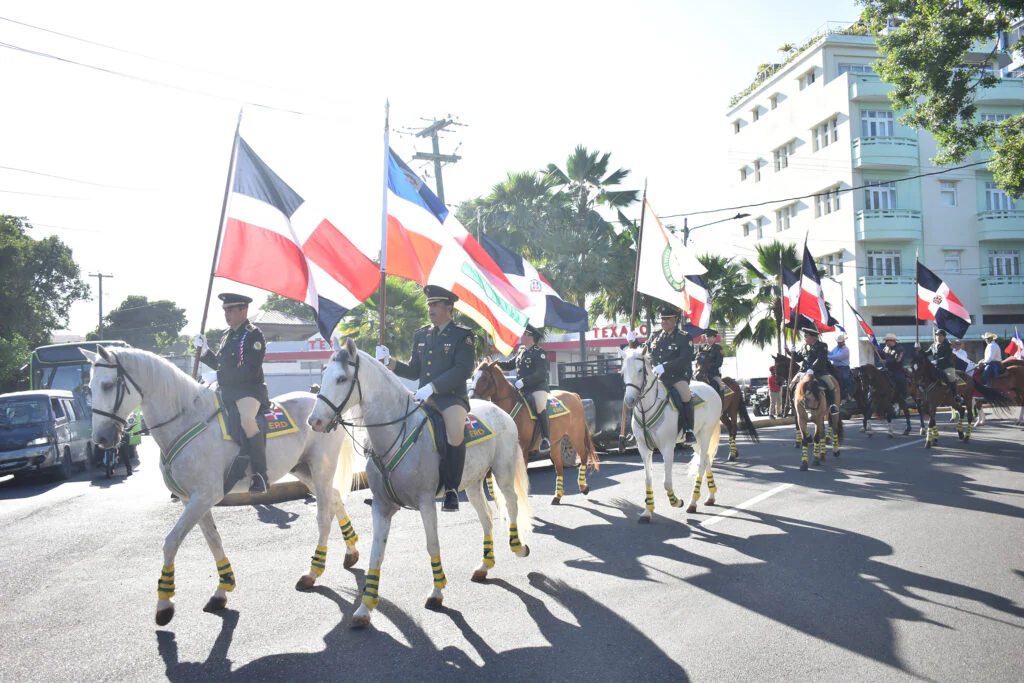 La Cabalgata por la Patria inició en el parque Independencia / Fuente externa