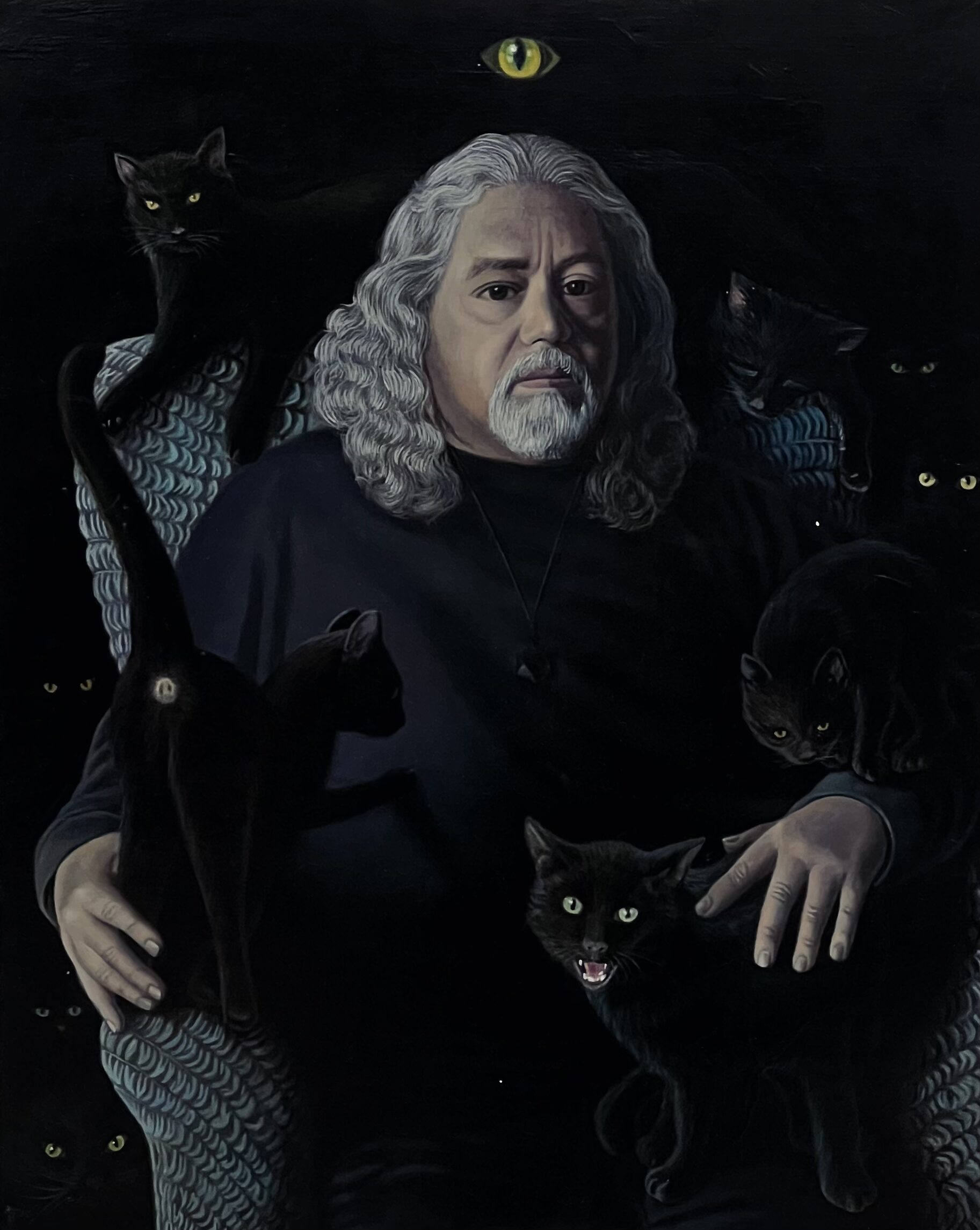 Autorretrato de Miguel Tió