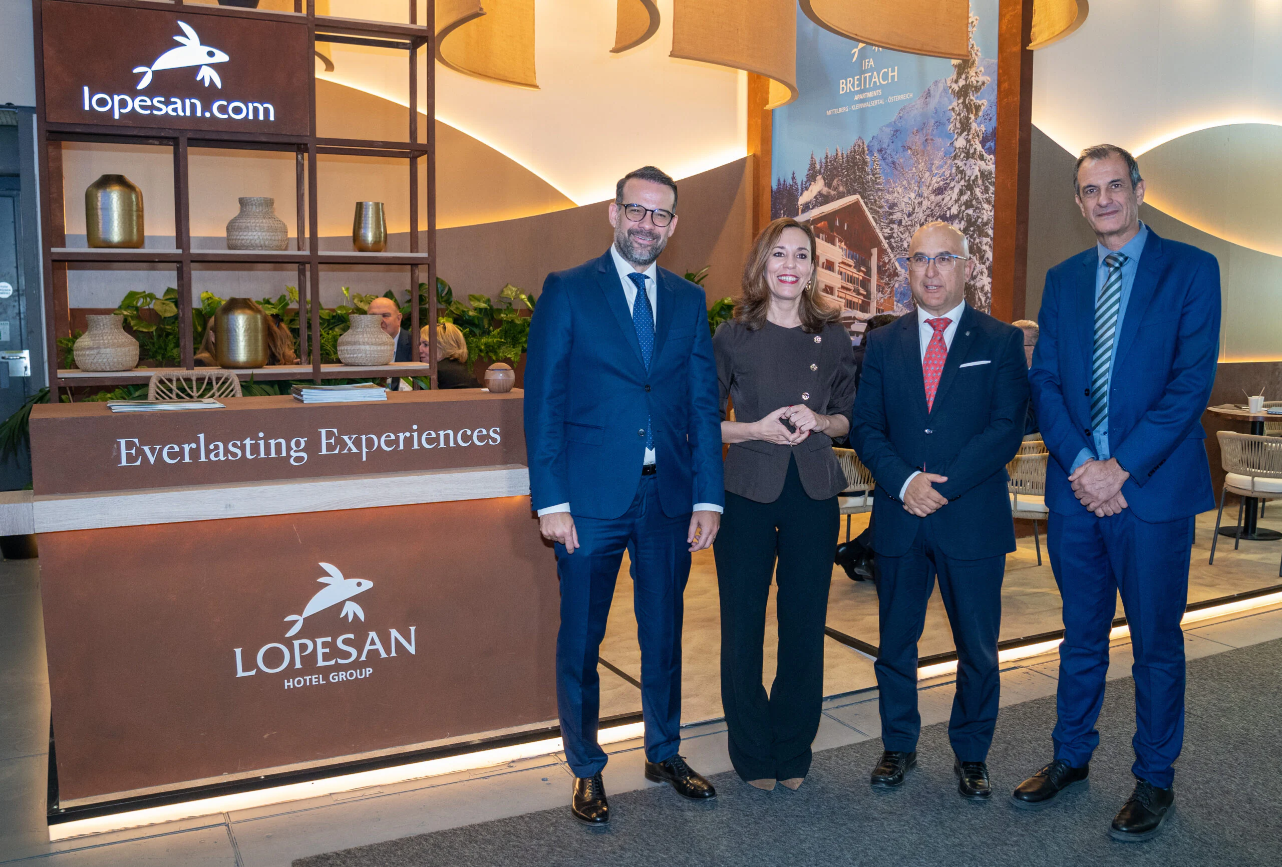 José Alba, Jessica de León, Miguel Ángel Rodríguez y José Juan Lorenzo